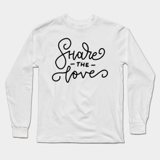 Share the love Long Sleeve T-Shirt